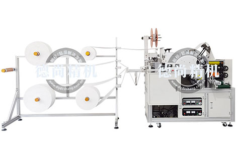 KN95四合一全自動(dòng)口罩機(jī)生產(chǎn)設(shè)備多少錢一套？